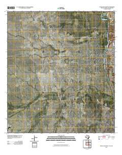 Eagle Pass West 2010 topographic map thumbnail