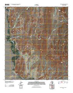 Quinn Creek 2010 topographic map thumbnail