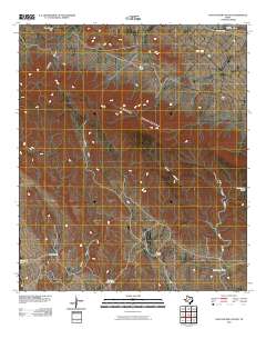 East Hunter Canyon 2010 topographic map thumbnail