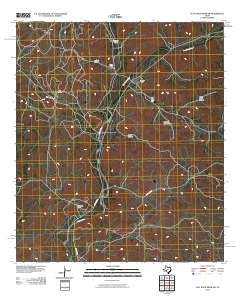 Flat Rock Draw SW 2010 topographic map thumbnail