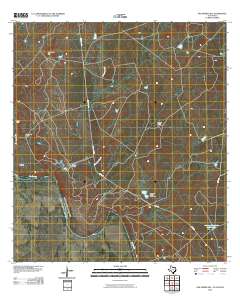 San Pedro Hill 2010 topographic map thumbnail