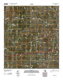 Sandy Fork 2010 topographic map thumbnail