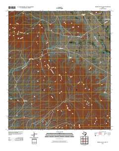 Sierra Blanca SW 2010 topographic map thumbnail