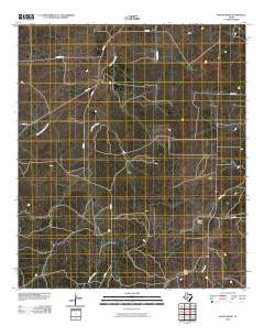 Spoon Draw 2010 topographic map thumbnail