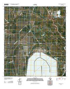 Blessing SE 2010 topographic map thumbnail