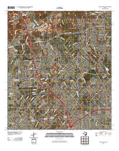 Castle Hills 2010 topographic map thumbnail