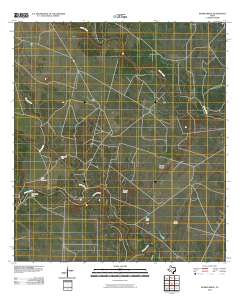 Burkes Ridge 2010 topographic map thumbnail