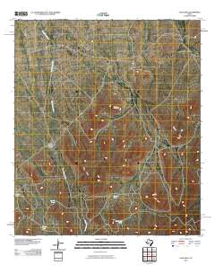 Cave Mesa 2010 topographic map thumbnail