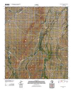 Cave Mesa NE 2010 topographic map thumbnail