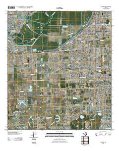 Clodine 2010 topographic map thumbnail