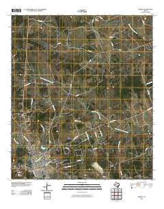 Burnet 2010 topographic map thumbnail