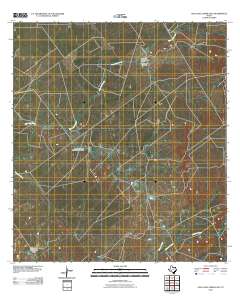 Agua Azul Creek East 2010 topographic map thumbnail