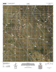 Agua Nueva NW 2010 topographic map thumbnail