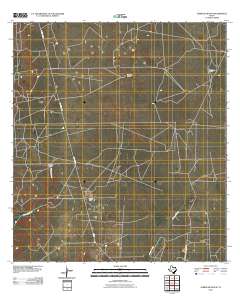 Albercas Ranch 2010 topographic map thumbnail