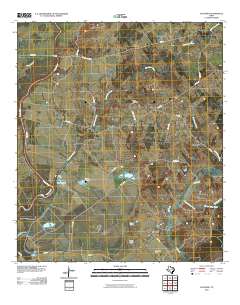 Austonio 2010 topographic map thumbnail