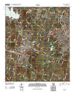 Belton 2010 topographic map thumbnail