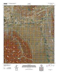 Bone Spring 2010 topographic map thumbnail