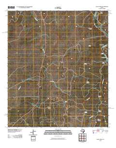 Allen Creek 2010 topographic map thumbnail