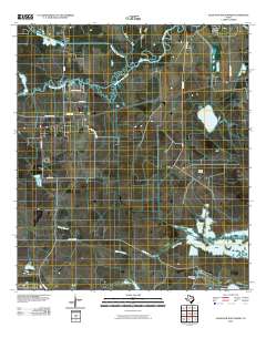 Alligator Hole Marsh 2010 topographic map thumbnail