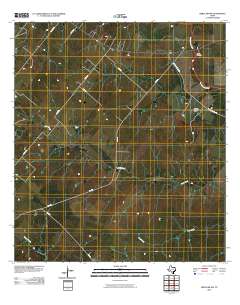 Berclair NW 2010 topographic map thumbnail