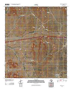 Boracho 2010 topographic map thumbnail