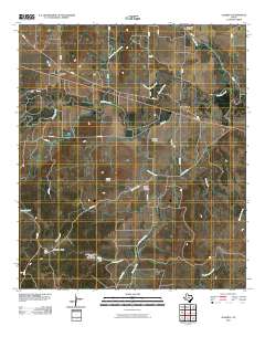 Algerita 2010 topographic map thumbnail