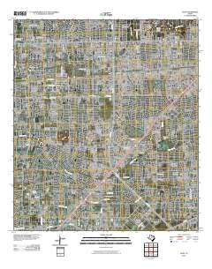 Alief 2010 topographic map thumbnail