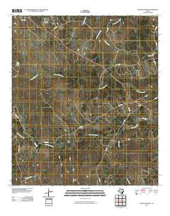 Bachelor Peak 2010 topographic map thumbnail