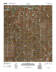 Bailey Creek 2010 topographic map thumbnail