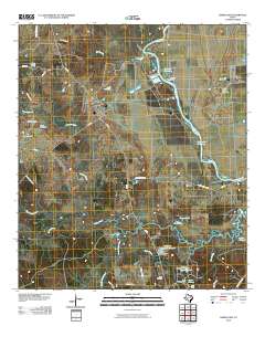 Baker Lake 2010 topographic map thumbnail