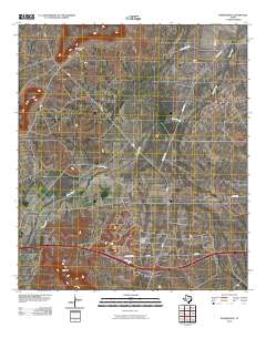 Bakersfield 2010 topographic map thumbnail