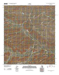 Big Canyon Ranch NE 2010 topographic map thumbnail