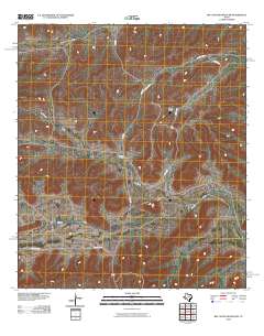 Big Canyon Ranch SW 2010 topographic map thumbnail