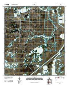 Big Hill Bayou 2010 topographic map thumbnail