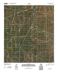 Barnhart SW 2010 topographic map thumbnail