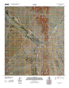 Bass Canyon 2010 topographic map thumbnail