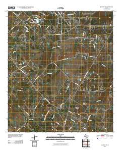 Bastrop SW 2010 topographic map thumbnail