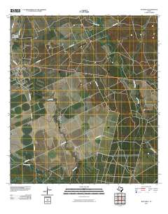 Batesville 2010 topographic map thumbnail