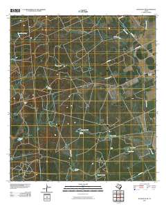 Batesville NW 2010 topographic map thumbnail