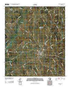 Bremond 2010 topographic map thumbnail