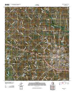 Brenham 2010 topographic map thumbnail