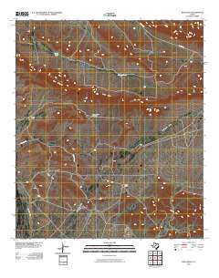 Bean Hills 2010 topographic map thumbnail