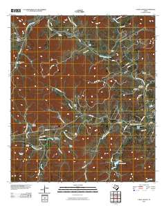 A Bar A Ranch 2010 topographic map thumbnail