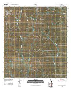 Blancas Creek North 2010 topographic map thumbnail