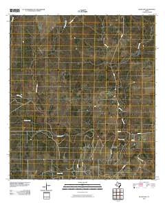 Blanconia 2010 topographic map thumbnail