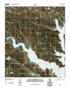 Bland 2010 topographic map thumbnail