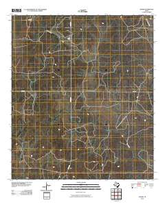 Adams 2010 topographic map thumbnail