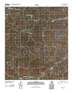 Adams SE 2010 topographic map thumbnail