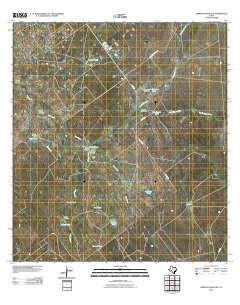 Arroyo Huisache 2010 topographic map thumbnail