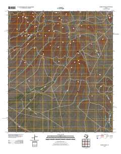 Burro Draw 2010 topographic map thumbnail